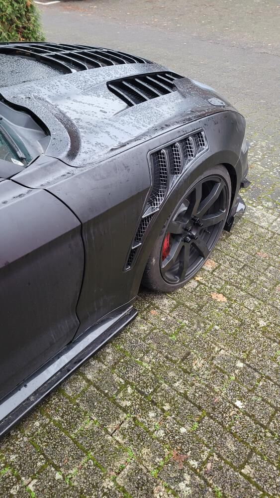 Aluminum Skärmar - GT500 Style (MUSTANG 18-23 GT, Ecoboost)