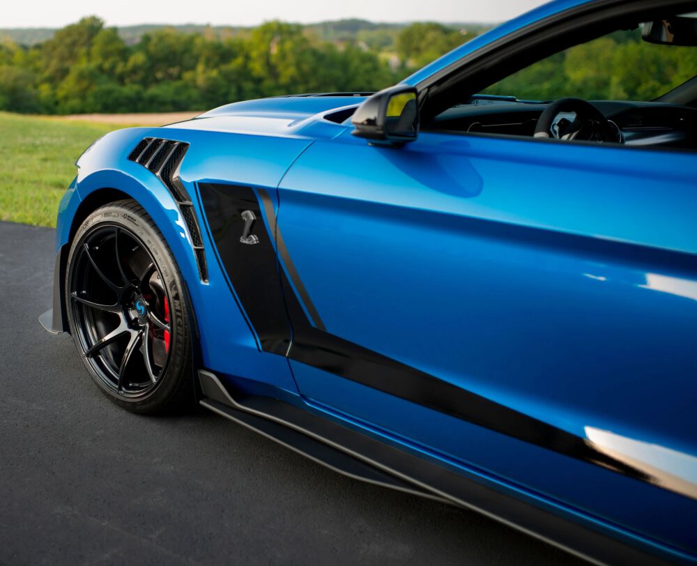 Aluminum Skärmar - GT500 Style (MUSTANG 15-17 GT, Ecoboost)