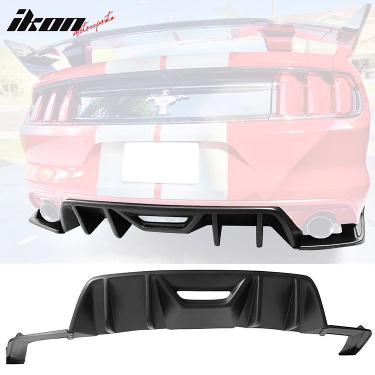 Hennessey Style Bakre Diffuser (MUSTANG 15-17 BASE)