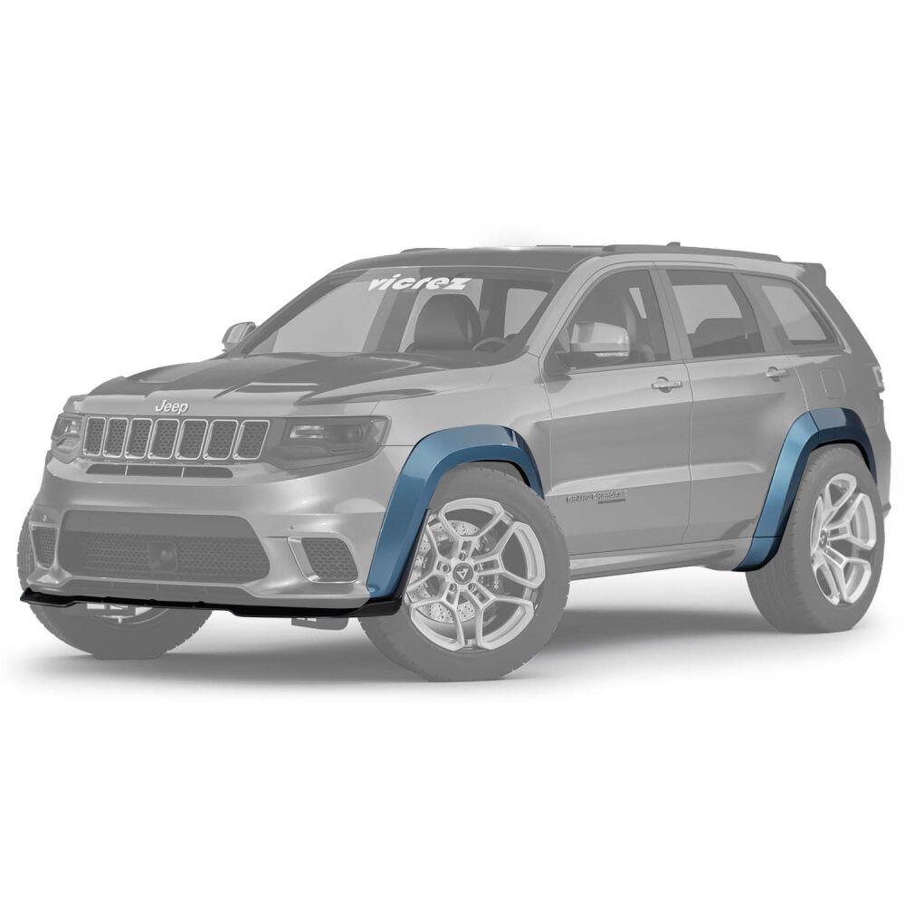Wide Body Fender Flares Set + Splitter (GRAND CHEROKEE 2014-2021 SRT) - 3
