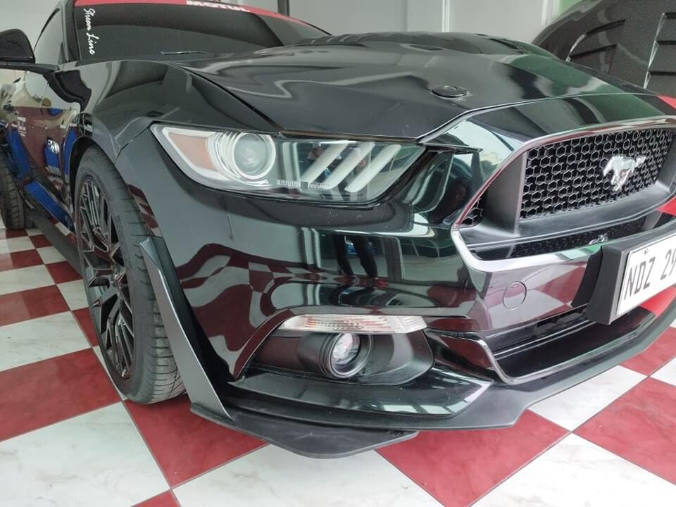 GT500 Style Winglets Fram Stötfångare (MUSTANG 15-22) - 2
