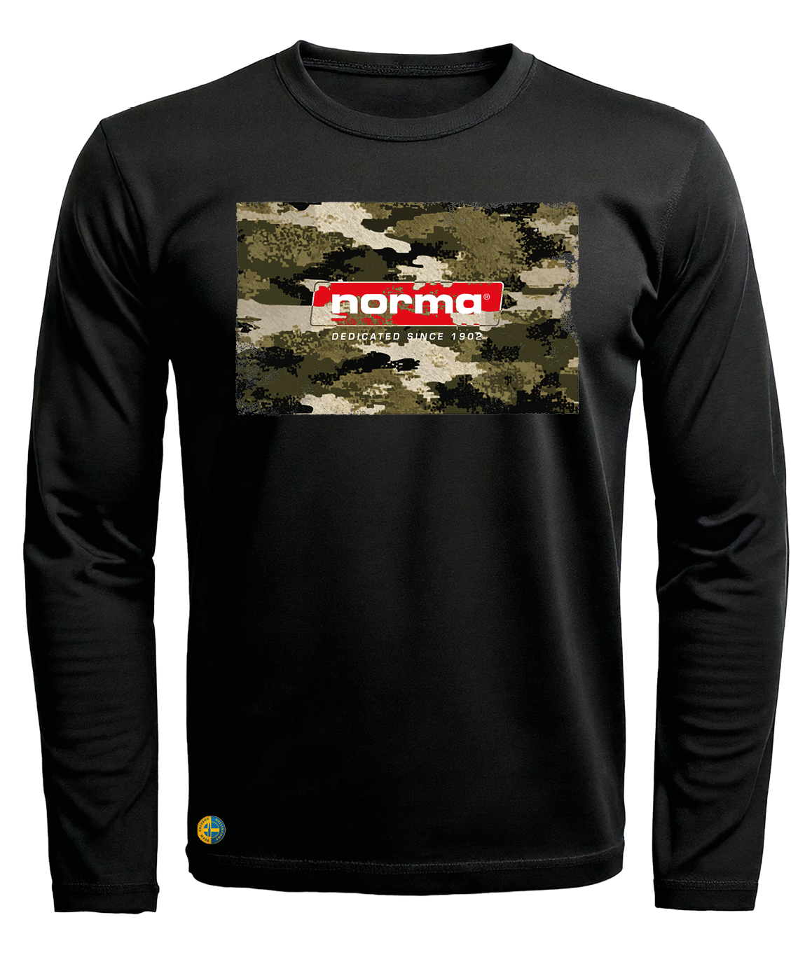 NORMA® Dedicated camo men's long sleeve t-shirt