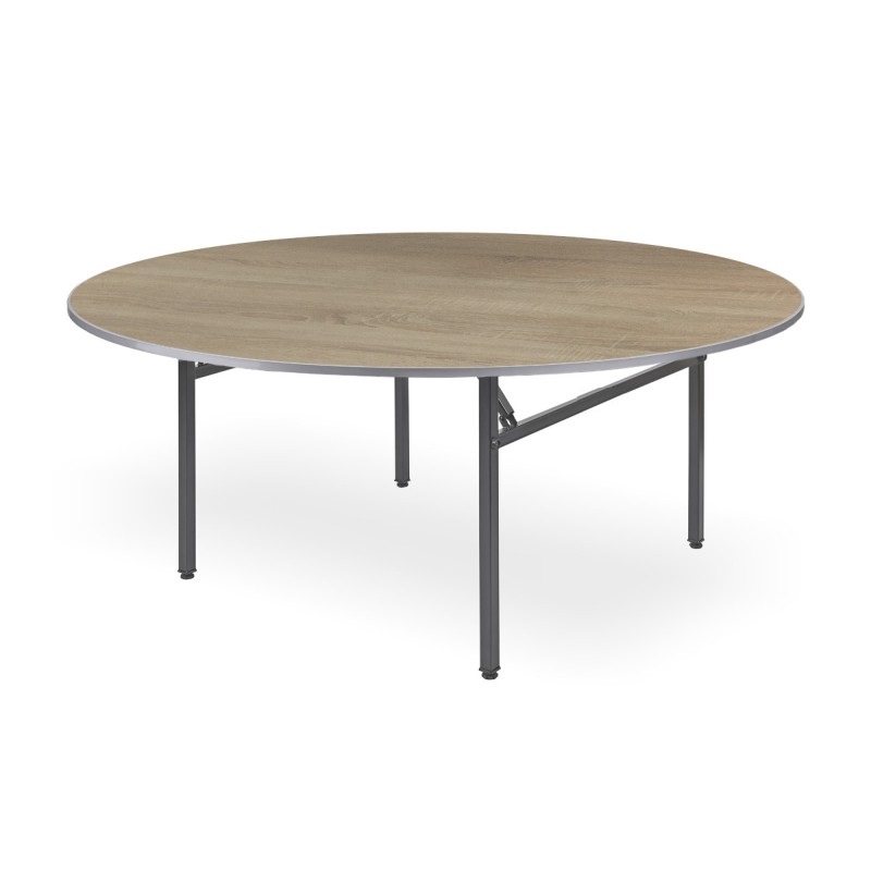Fällbara Bankettbord Rund EC-HK - Bordsskiva 18mm - 6