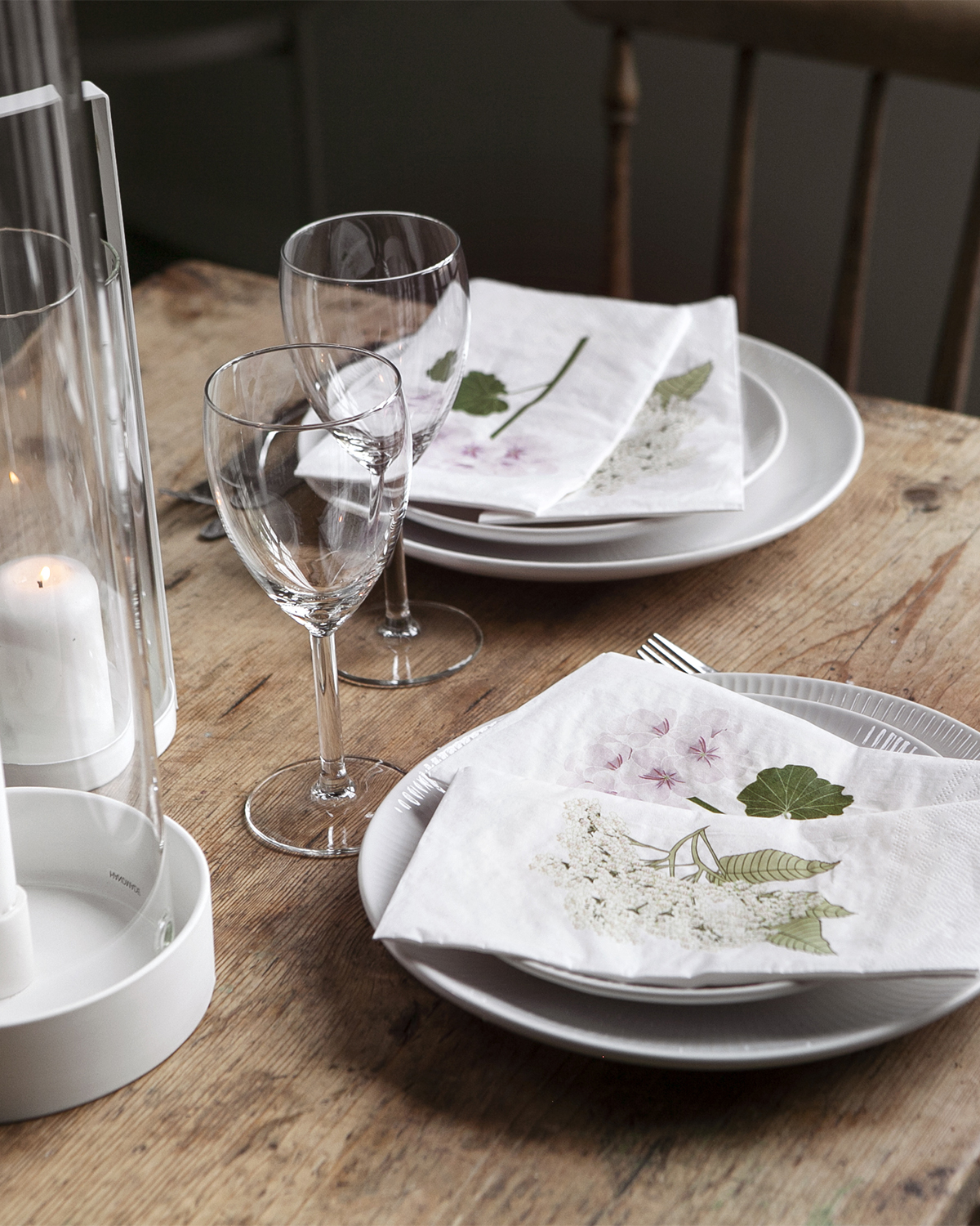 Elderflower Napkin 16-pack - Printed on both sides - 4