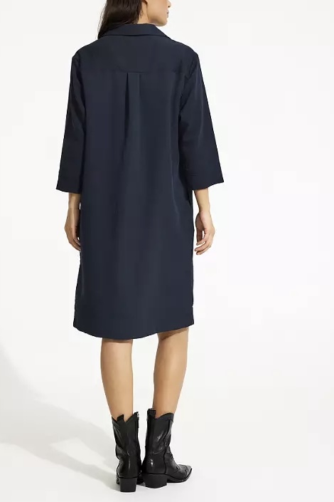  In Front - Bea Dress Navy - 3