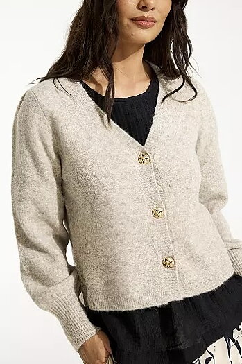  In Front - Jenny Knit Cardigan Nature