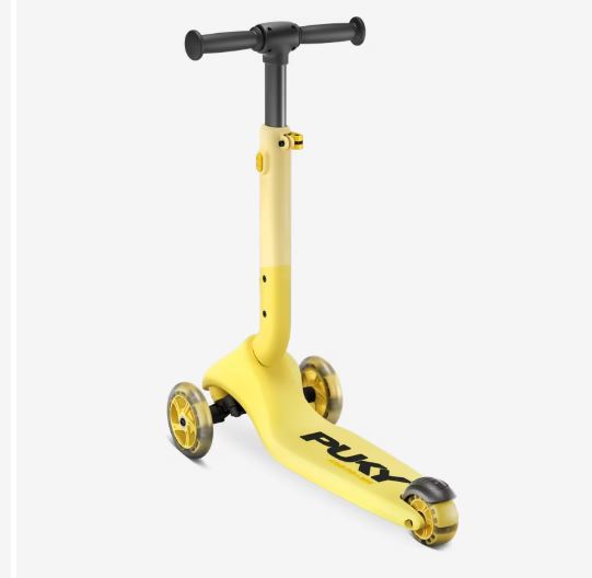 PUKY Push scooter Ananas Gul LED - 3
