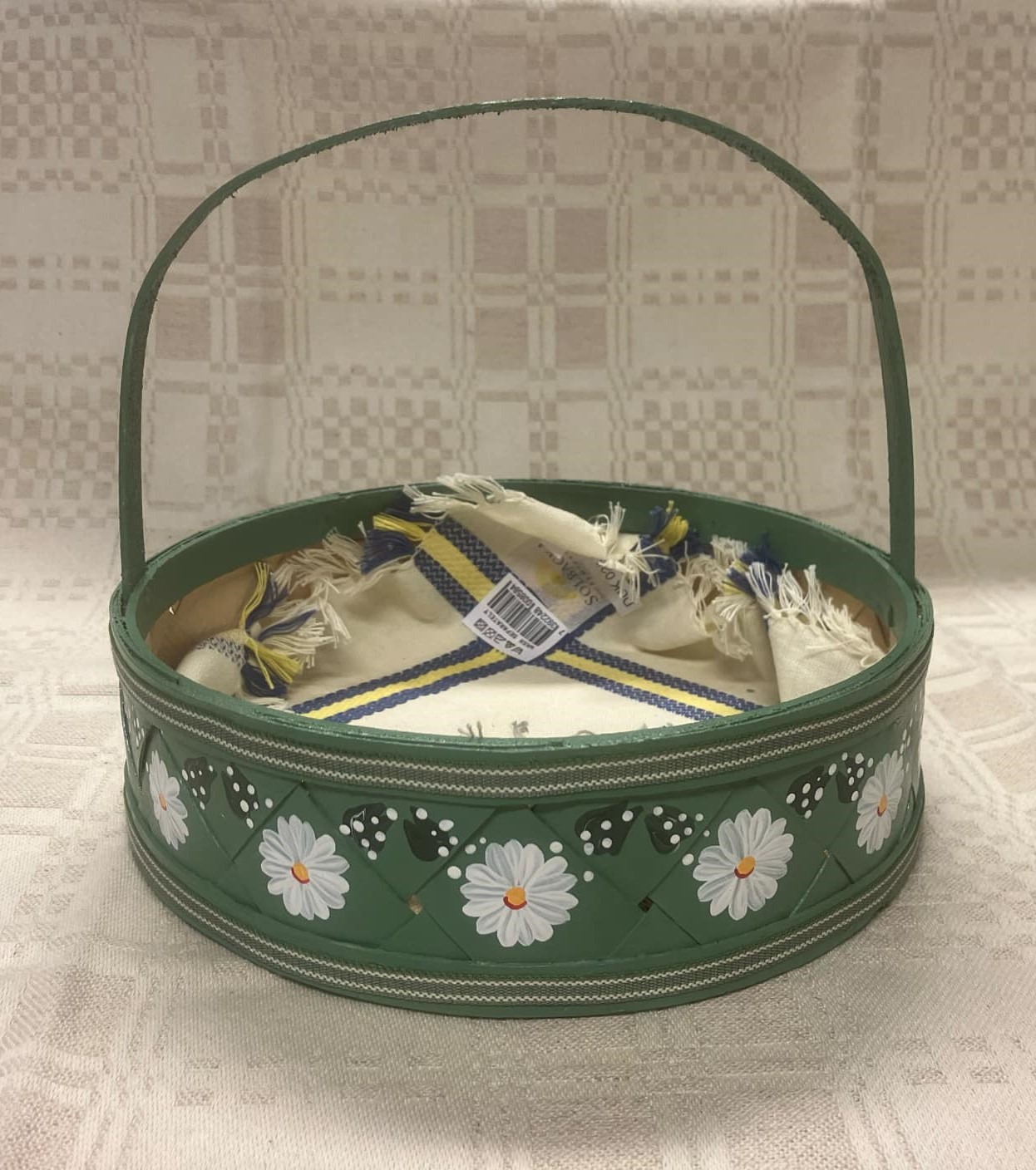 Brödfat Runt  Ljusgrön 22cm - 3