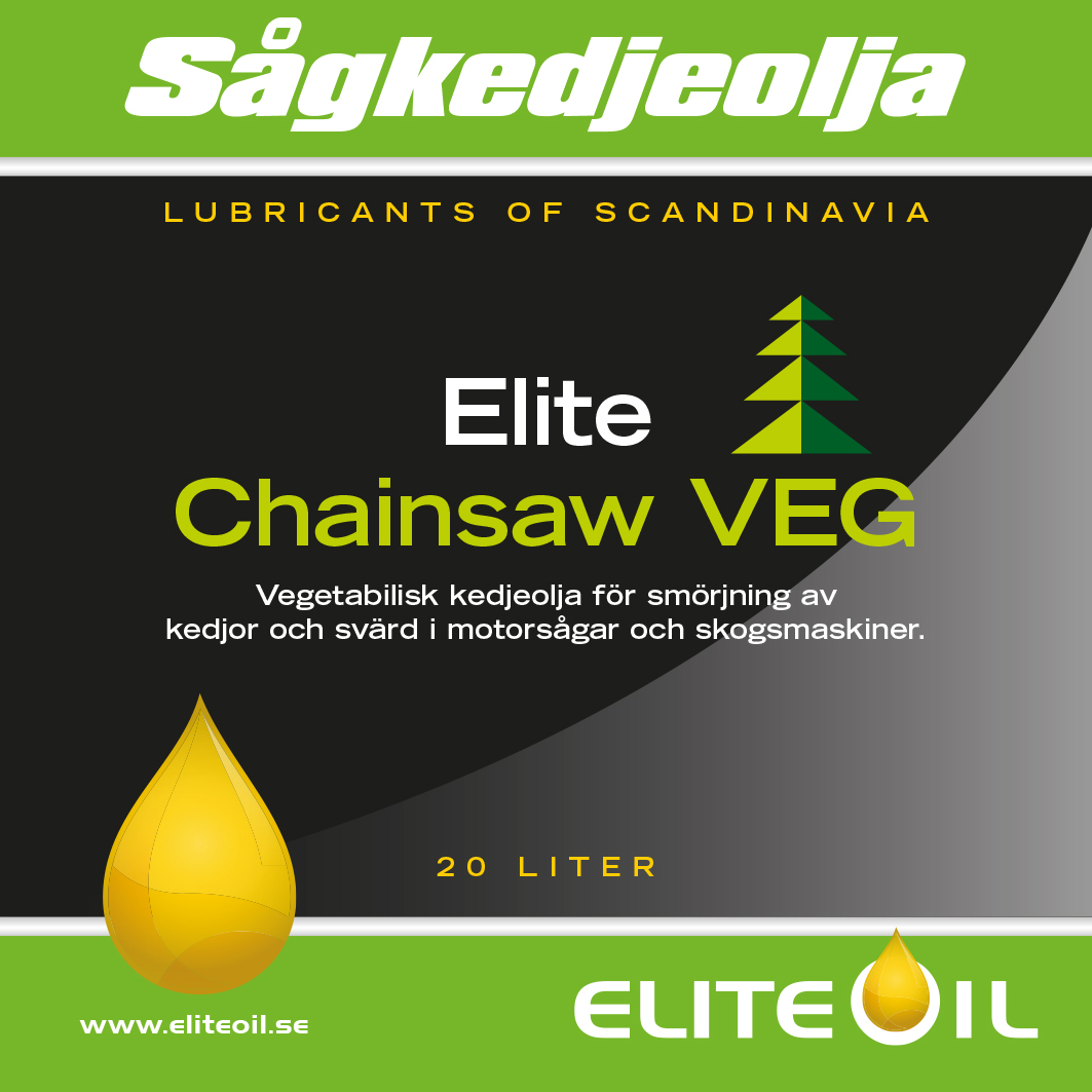 Elite Sågkedjeolja VEG 4L Nettoprisad artikel - 2
