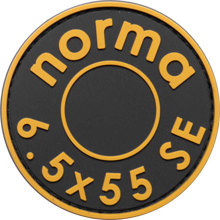 NORMA® 6.5 x 55 SE Headstamp Rubber Velcro Patch