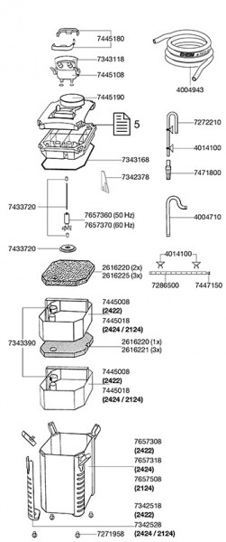 Eheim Tätningspackning Pumphus Professionel (2222-2324) - 2