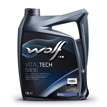 MOTOROLJA WOLF&nbsp;VITALTECH A3/B4 5W30 - 5 lit