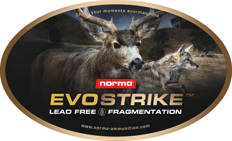 NORMA® EVOSTRIKE grafiskt klistermärke 13 cm