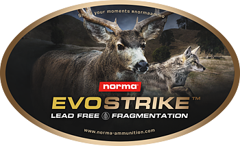 NORMA® EVOSTRIKE grafiskt klistermärke 13 cm