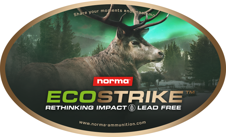 NORMA® ECOSTRIKE grafiskt klistermärke 13 cm