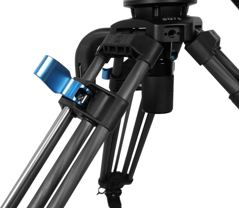 SIRUI Pro Video Tripod Kit Rapid Twin-Leg SQ75+VHS10 - 9