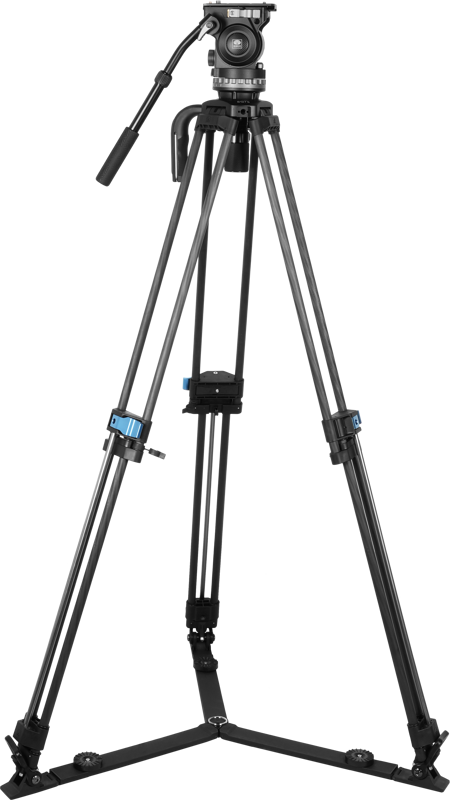 SIRUI Pro Video Tripod Kit Rapid Twin-Leg SQ75+VHS10 - 3