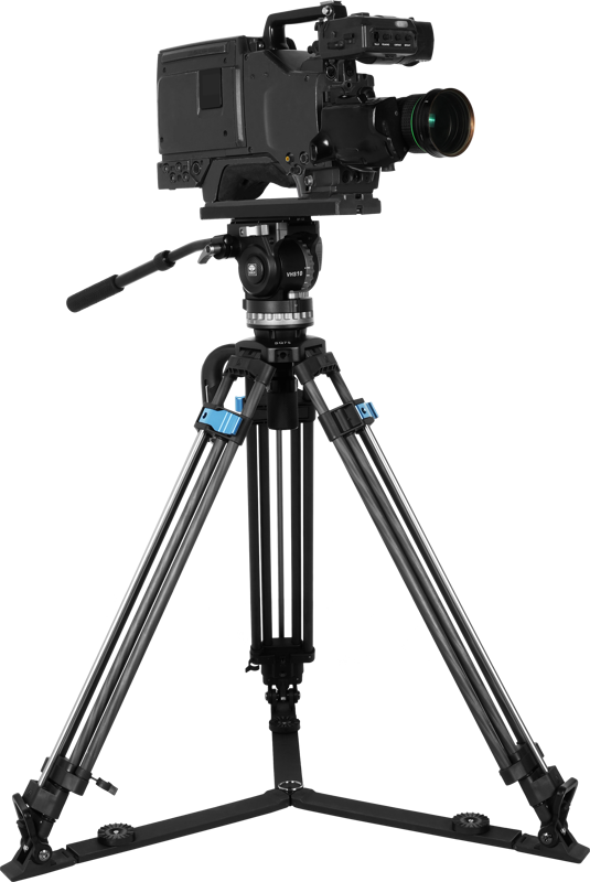 SIRUI Pro Video Tripod Kit Rapid Twin-Leg SQ75+VHS10 - 7