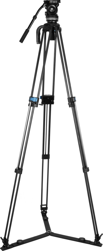 SIRUI Pro Video Tripod Kit Rapid Twin-Leg SQ75+VHS10 - 4