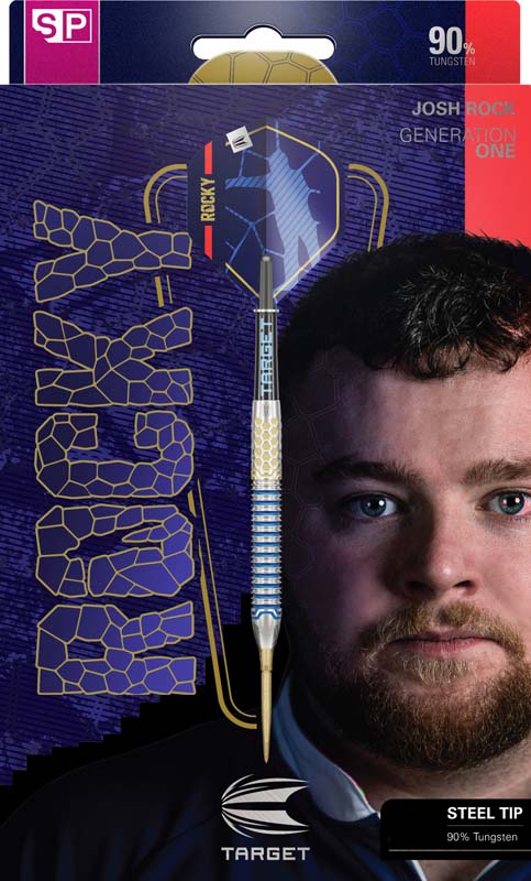 ダーツ TARGET PRECISION STONE 1ST Steel Tip 22g 190392 Target Steeldarts Josh Rock 