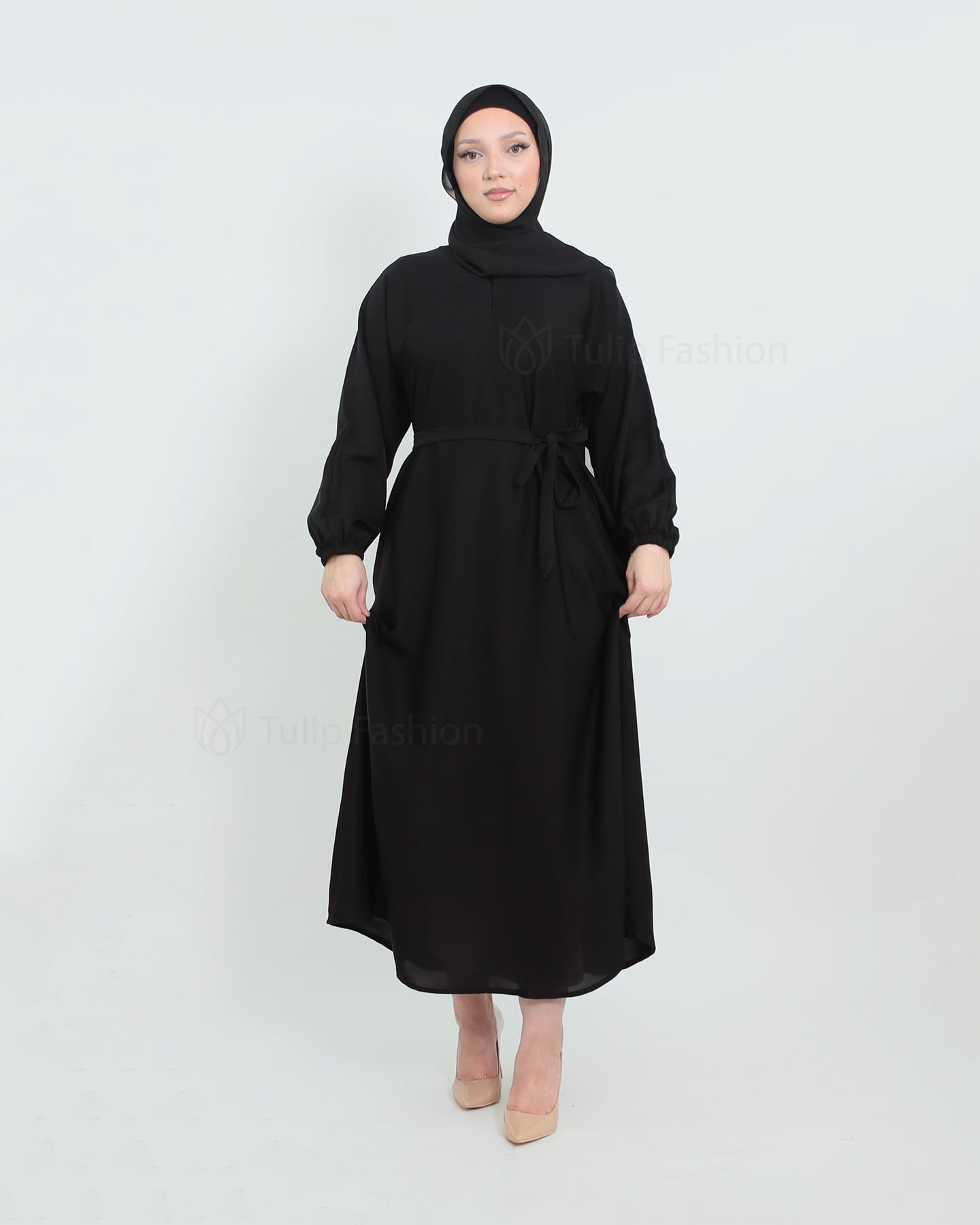 Abaya - Black - 2