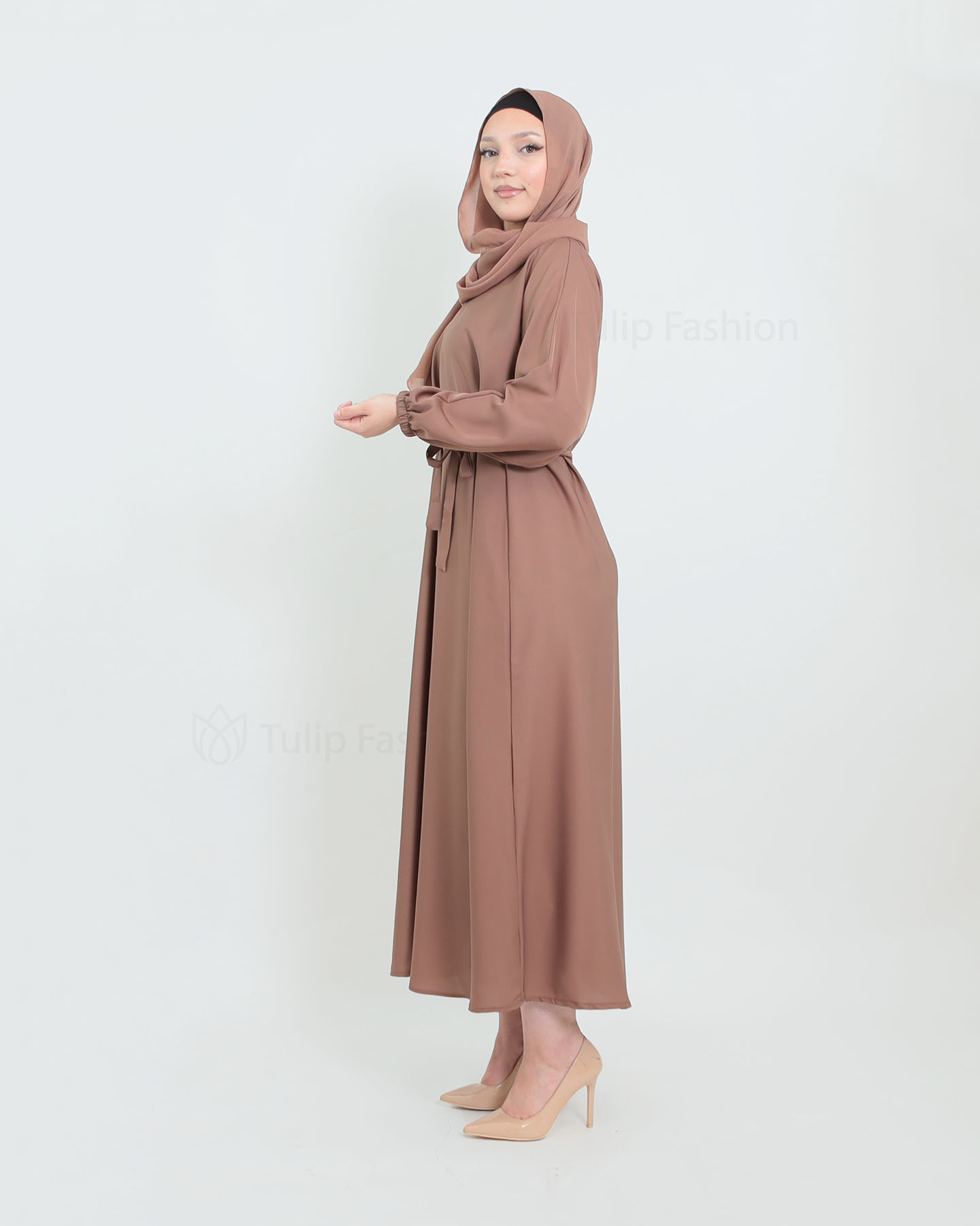 Abaya - Cacao Brown - 3