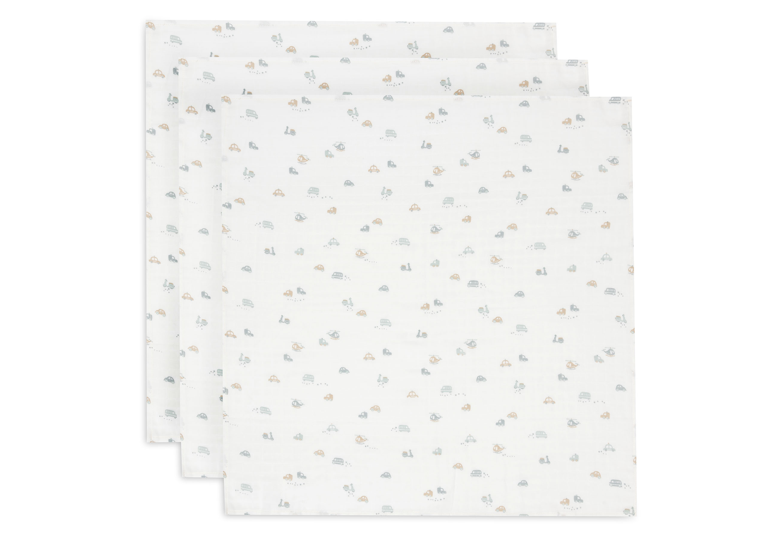 Jollein Muslinfilt 70x70cm On The Go 3p - 3