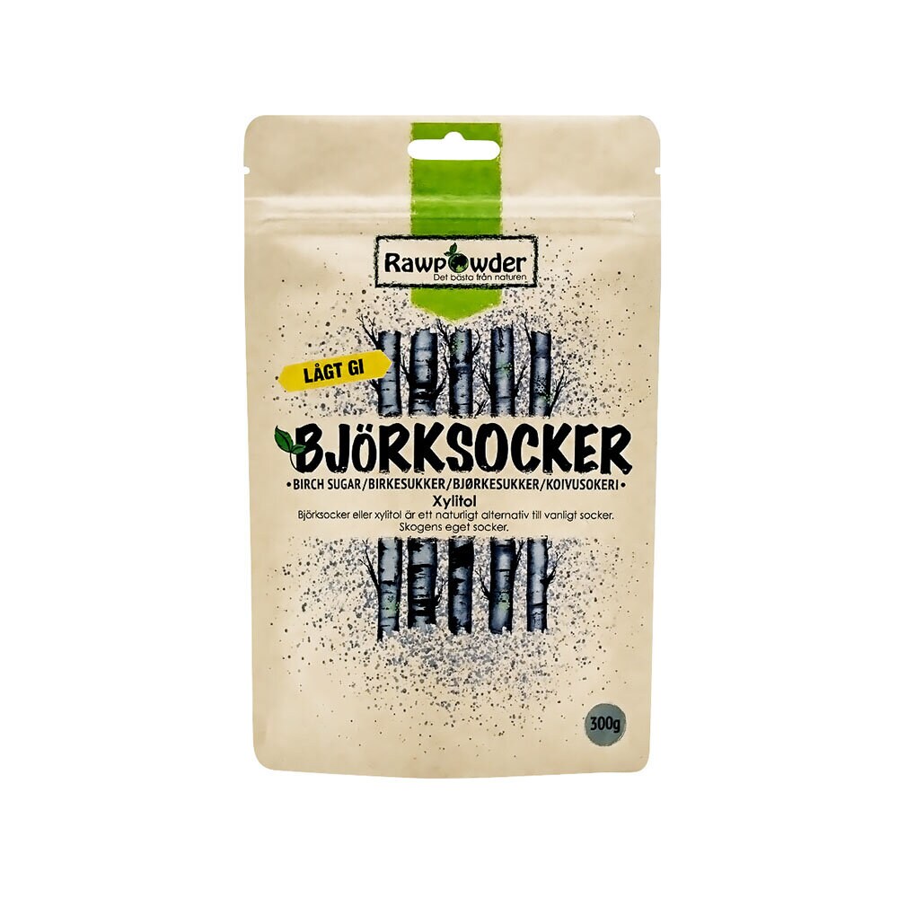 Björksocker (Xylitol) 300g Rawpowder
