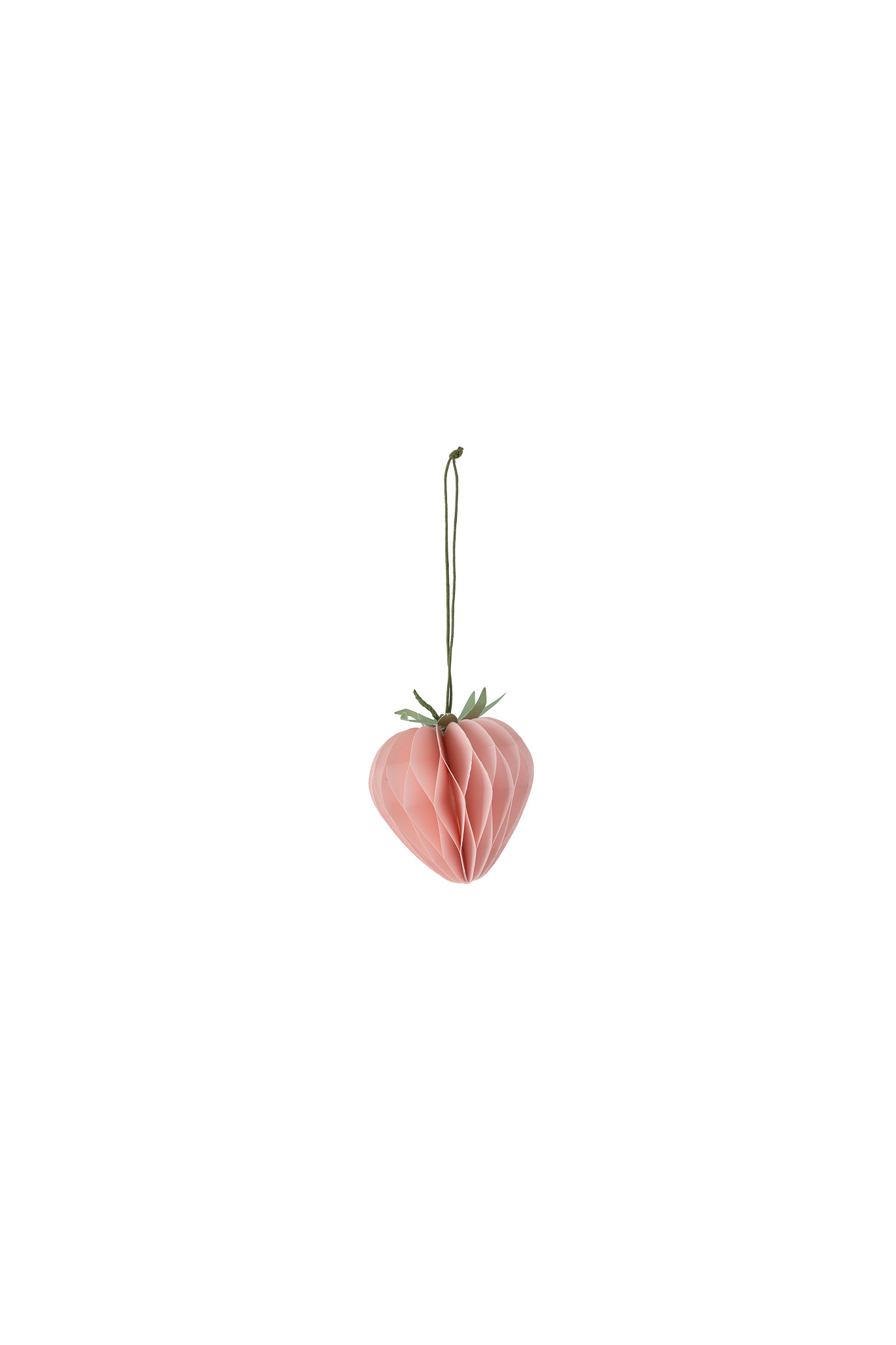 Frodig - Jordgubbe - Hängande dekoration - Rosa - Vikt papper - 4