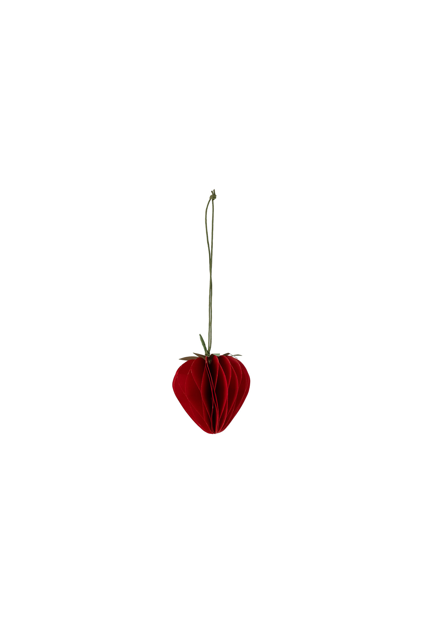 Lush - Strawberry - Hanging decoration - Red - Folding paper - 5