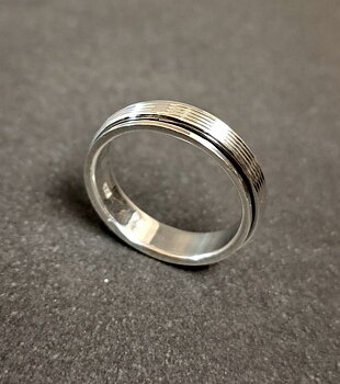 Silverring - Spinner ring