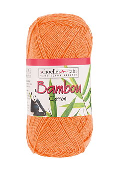 Bambou Cotton 100g Orange 09