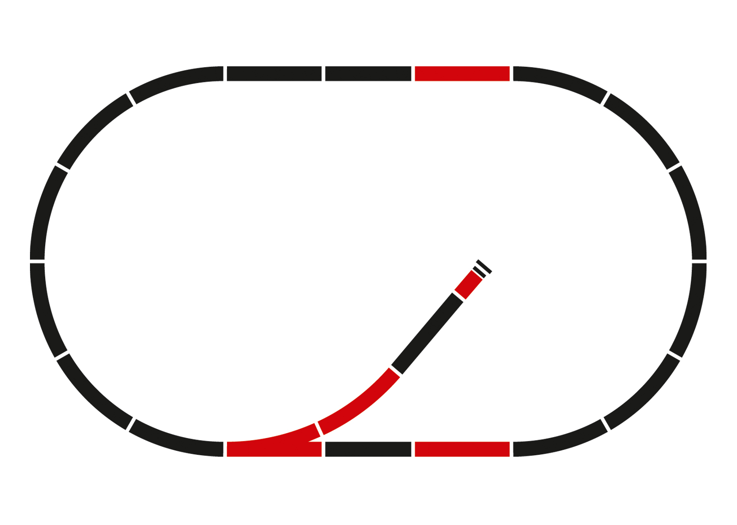 Rälssats C1 - 2
