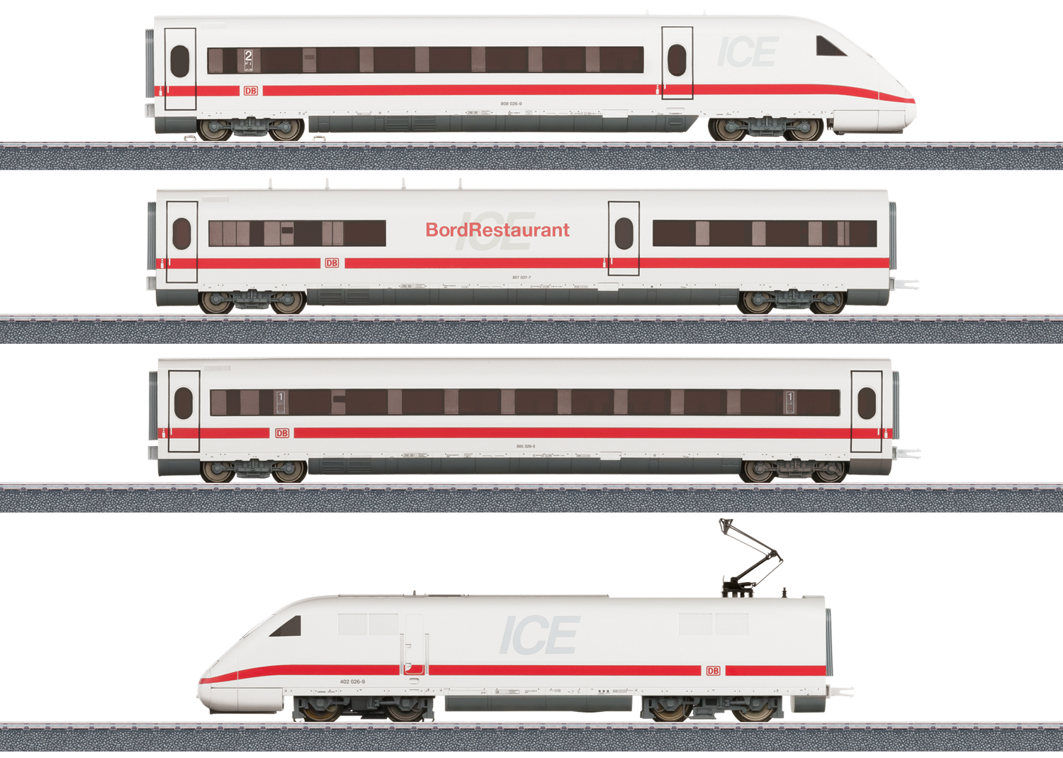 Snabbtåg ICE2, BR402 DB-AG