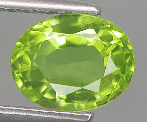 0,96 ct, piedra preciosa suelta de peridoto natural de corte ovalado muy bonita