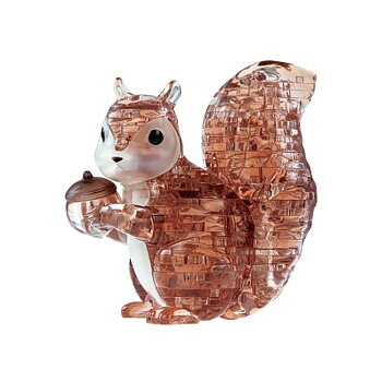 Crystal Puzzle Squirrel