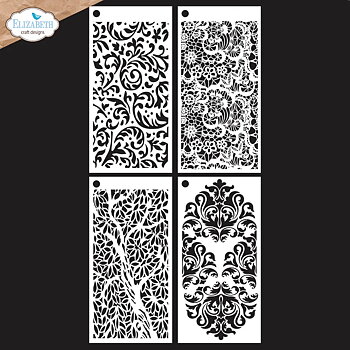 Elizabeth Craft - Journal Stencils 6