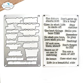 Elizabeth - Journal Phrases 4 Stamp and Die Set