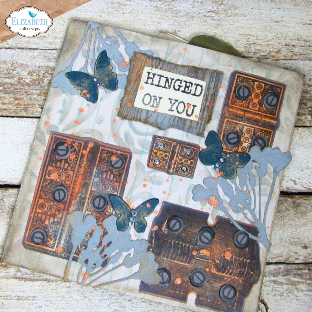 Elizabeth - Hinged Stamp and Die Set - 4