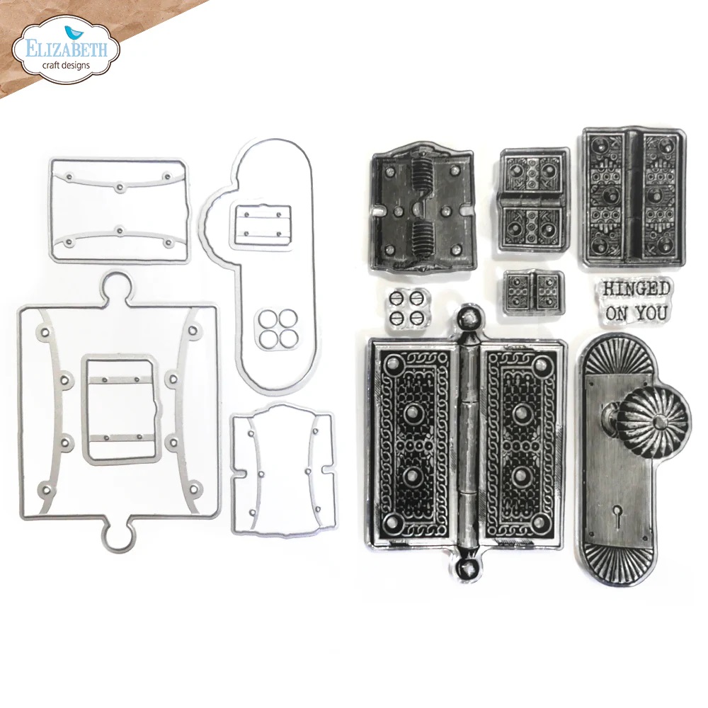 Elizabeth - Hinged Stamp and Die Set