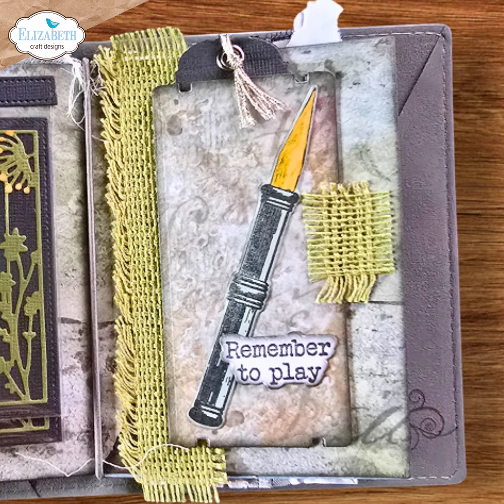 Elizabeth - Just Write Stamp and Die Set - 4