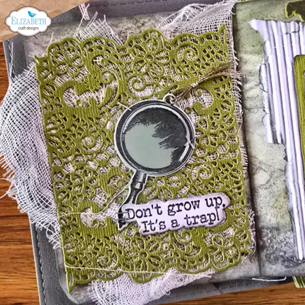 Elizabeth - Just Write Stamp and Die Set - 3