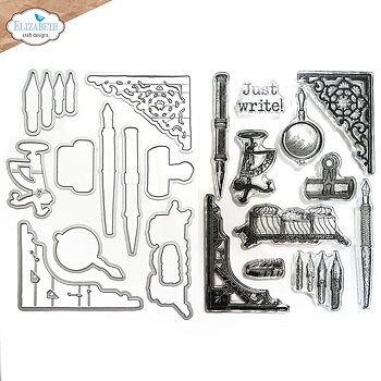 Elizabeth - Just Write Stamp and Die Set