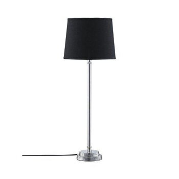 Bordslampa Kent Krom med svart skärm, 59 cm - PR Home