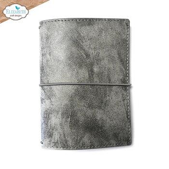 Elizabeth  - Art Journal - Stonewashed Grey Passport