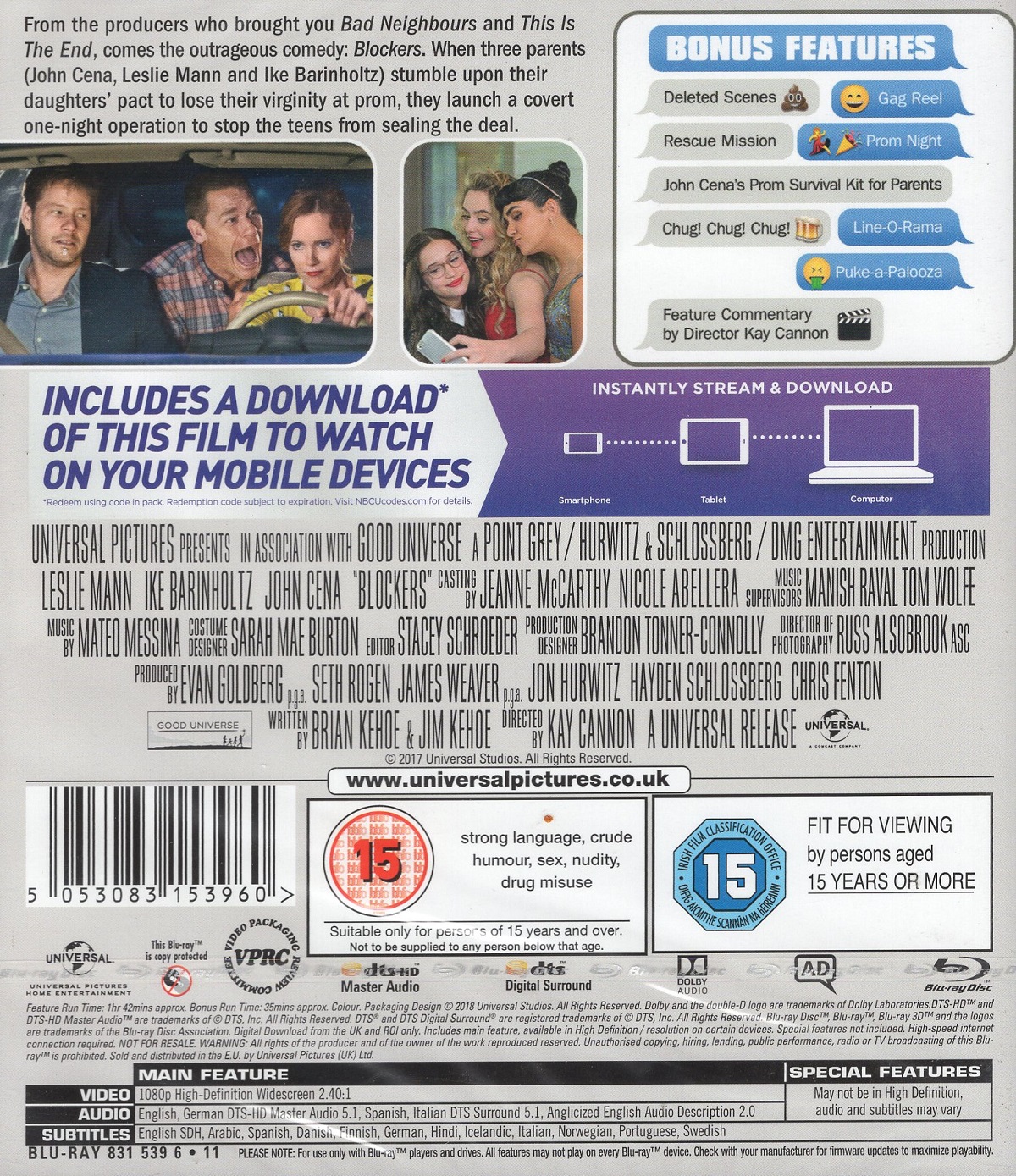 Blockers (Blu-ray) - 2