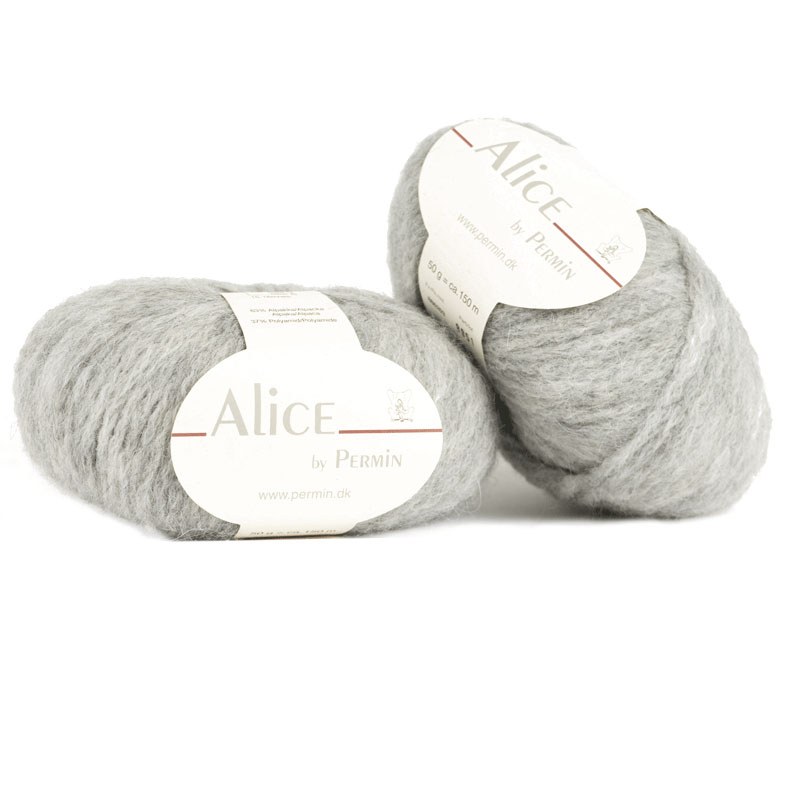Ljusgrå Alice by Permin 03