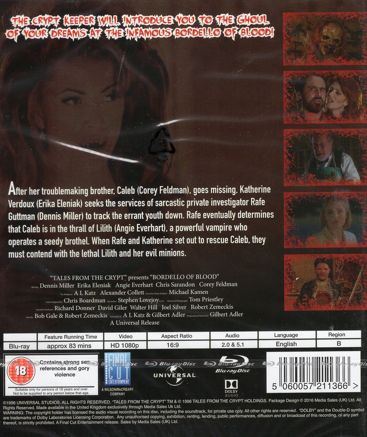 Tales from the Crypt - Bordello of Blood (ej svensk text) (Blu-ray) - 2