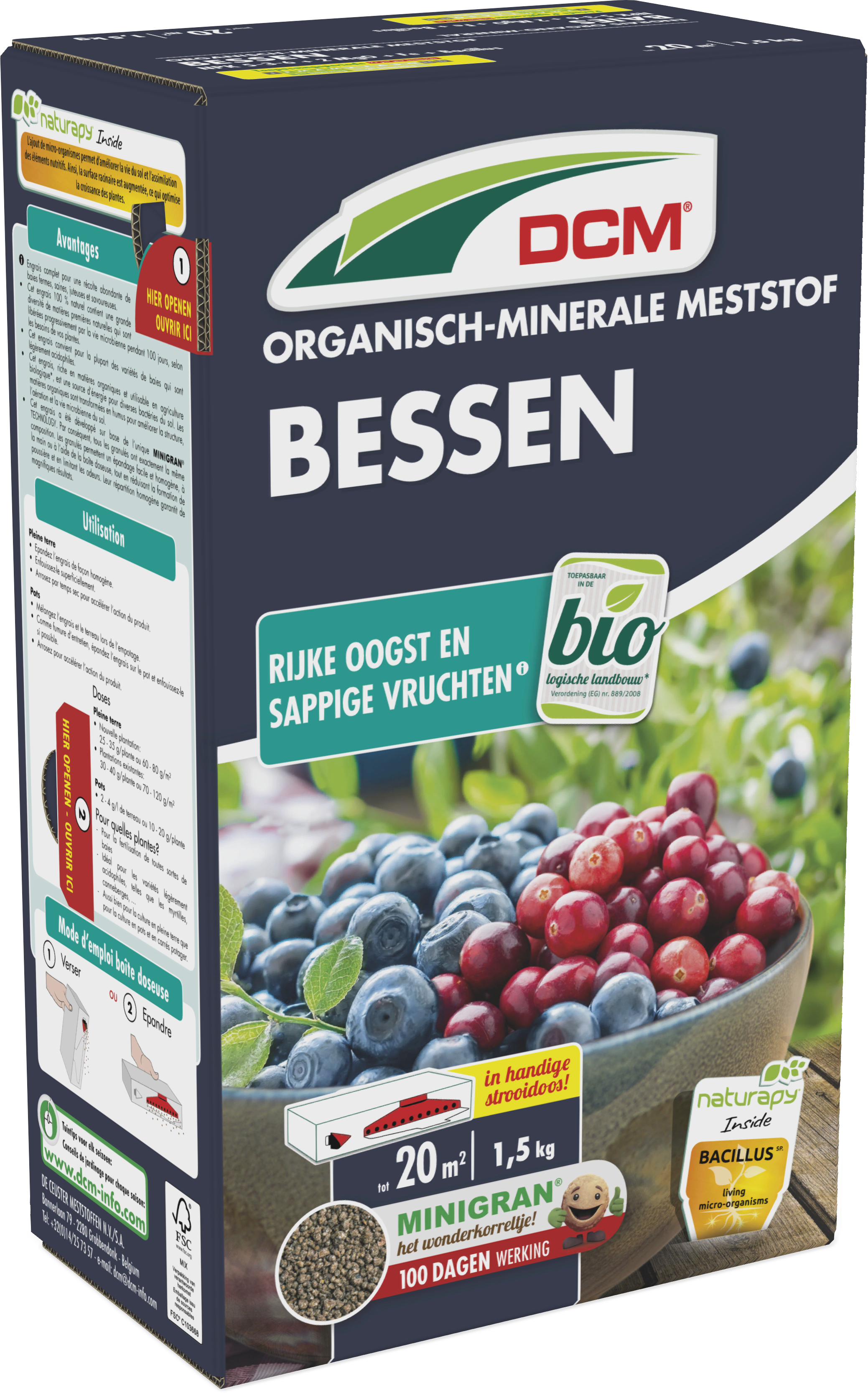 DCM Bärgödsel  NPK 5-3-6 + Mg + Fe med bacillus - 2