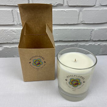 Doftljus med Tulpandoft